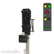 MAFEN 413416 - DR - Zusatzsignal (7L) - y/g/w/r/w/y +g