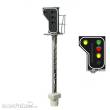 MAFEN 413910 - SNCB Signal 4 Lichter (Grün/Rot/Weiß - Gelb) - rechte Seite