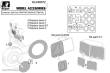Hauler HLX48372 - American staff Car PAINTING MASKS (TAMIYA)