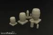 Hauler HLU35080 - Wooden barrels and milk cans