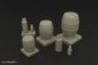Hauler HLU35080 - Wooden barrels and milk cans