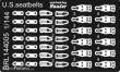 Brengun BRL144005 - U S seat belts
