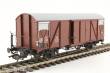 Lenz 42235-01 - Gedeckte Güterwagen: Lenz Spur 0 mit PVC-Dach und Bremserb&uumlhne
