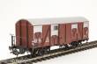 Lenz 42243-01 - Gedeckte Güterwagen: Lenz Spur 0 mit Alu-Dach und Bremserb&uumlhne