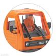 Busch 42255 - Multicar M26 mit Fahrer, Orange
