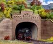 Vollmer 42503 - Tunnelportal 2gleisig mit Aufsatz