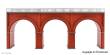 Vollmer 42513 - Ziegelsteinviadukt