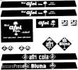 Weinert 4380 - Afri-Cola/BlunaBeschriftungssatz