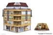 Vollmer 43800 - City-Eckhaus