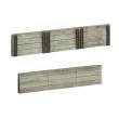 Bachmann 44-0509 - Wood Sleeper Retaining Walls