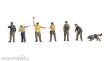 Noch 44010 - Polizisten, grüne Uniform