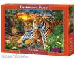 Castorland C-200825-2 - Tiger Family, Puzzle 2000 Teile