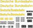 Weinert 4452 - Deutsche Bundesbahn Beschriftungssatz