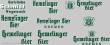 Weinert 4470 - Hemelinger Beschriftungssatz groß