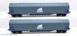 B-Models 45.661 - DB Set aus 2 Planenwagen Rils ERR Set B