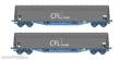 B-Models 45.662 - 2-teiliges Set der CFL Cargo Schiebeplanenwagen - Ep.V-VI - (Set A)