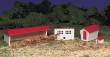 Bachmann 45152 - Farm Building with Animals (HO Scale)