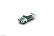 Schuco 451640018 - 1:64 MB -/8 Polizei weiß/dkl.