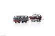 Schuco 451870028 - 1:87 VW T2 Bus m.Anh. VW Golf