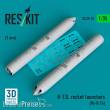 ResKit Models RS35-0025 - B-13L rocket launchers (2 pcs) (Mi-8/24) (3D printed)
