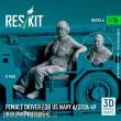 ResKit Models RSF35-0004 - Female driver for US NAVY A/S32A-49 Deck Tractor (scene 1) (1 pcs) (3D Printed)