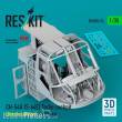 ResKit Models RSU35-0053 - CH-54A (S-64E) Tarhe cockpit (Detailed edition) for ICM kit (3D Printed)