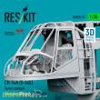ResKit Models RSU35-0053 - CH-54A (S-64E) Tarhe cockpit (Detailed edition) for ICM kit (3D Printed)