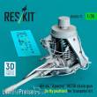 ResKit Models RSU35-0072 - AH-64 Apache M230 chain gun (in fly position) for Trumpeter kit (3D Printed)