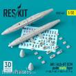 ResKit Models RS32-0441 - AN / ALQ-87 ECM pods early type (2 pcs) (F-100, F-101, F-105, F-111, F-4) (3D Printed)