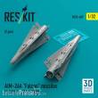 ResKit Models RS32-0489 - AIM-26A Falcon missiles (2 pcs) (F-101B, F-102A, F-106A) (3D Printed)