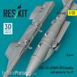 ResKit Models RS32-0492 - GBU-62 (JDAM-ER) bombs with pylons for Su-27 (2 pcs) (3D Printed)