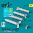 ResKit Models RS32-0514 - CBU-89A cluster bombs GATOR (4 pcs) (A-10, F-15E, F-16, B-52, B-1B, B-2) (3D Printed)