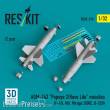 ResKit Models RS32-0518 - AGM-142 Popeye 2/Have Lite missiles (2 pcs) (F-16I, Kfir, Mirage 2000C, B-52H) (3D Printed)
