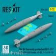 ResKit Models RS32-0525 - Mk.84 thermally protected/BLU-117 with BSU-36/B bombs (2 pcs) (AV-8B, F-14, F/A-18) (3D Printed)