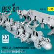 ResKit Models RS32-0556 - MBD3-U6-68 multiple bombs racks (2 pcs) (Su-17, Su-24, Su-27, Su-30) (3D Printed)