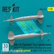 ResKit Models RS32-0576 - GBU-10 Paveway I laser guided bombs with BSU-37/B fin and BSU-3A/B wing (slow speed) thermally protected (2 pcs) (F-4D/E, F-111, A-6A, A-7E) (3D Printed)