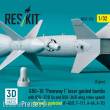 ResKit Models RS32-0576 - GBU-10 Paveway I laser guided bombs with BSU-37/B fin and BSU-3A/B wing (slow speed) thermally protected (2 pcs) (F-4D/E, F-111, A-6A, A-7E) (3D Printed)