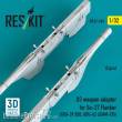 ResKit Models RS32-0604 - US weapon adapter for Su-27 Flanker (2 pcs) (GBU-39 SDB, GBU-62 (JDAM-ER)) (3D Printed)