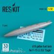 ResKit Models RSU32-0124 - 610 gallon fuel tank for F-15 (J, DJ) Eagle (1 pcs) (3D Printed)