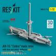 ResKit Models RSU32-0176 - AH-1G Cobra main rotor with dust and debris deflector (sand shields) late version for ICM kit (3D Printed)