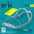 ResKit Models RSU32-0204 - F-35A Lightning II closed canopy frame for Italeri / Academy kit (3D Printed)