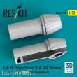 ResKit Models RSU32-0213 - F/A-18 Super Hornet/EA-18G Growler exhaust nozzles type 2 for Trumpeter kit (3D Printed)
