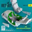 ResKit Models RSU32-0227 - F-35C Lightning II late cockpit (Basic edition with 3D decals) for Trumpeter kit (3D Printed)
