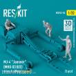 ResKit Models RSF32-0052 - MJ-4 Jammer (MHU-83 B/E) driver & airmen (scene 2) (3 pcs) (3D Printed)