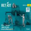 ResKit Models RSF32-0052 - MJ-4 Jammer (MHU-83 B/E) driver & airmen (scene 2) (3 pcs) (3D Printed)