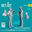 ResKit Models RSF32-0070 - F-105 (F, G) Thunderchief male pilots (in a standing position - type 2) (2 pcs) (3D Printed)