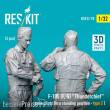 ResKit Models RSF32-0070 - F-105 (F, G) Thunderchief male pilots (in a standing position - type 2) (2 pcs) (3D Printed)
