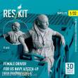 ResKit Models RSF32-0072 - Female driver for US NAVY A/S32A-49 Deck Tractor (scene 1) (1 pcs) (3D Printed)