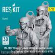 ResKit Models RSF32-0077 - OV-10D Bronco pilots sitting in ejection seats (2 pcs) (only for RESKIT RSU32-0169 & RSU32-0170) (3D Printed)