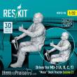 ResKit Models RSF32-0083 - Driver for MD-3 (A, B, C, T) Mule Deck Tractor (scene 2) (1 pcs) (3D Printed)